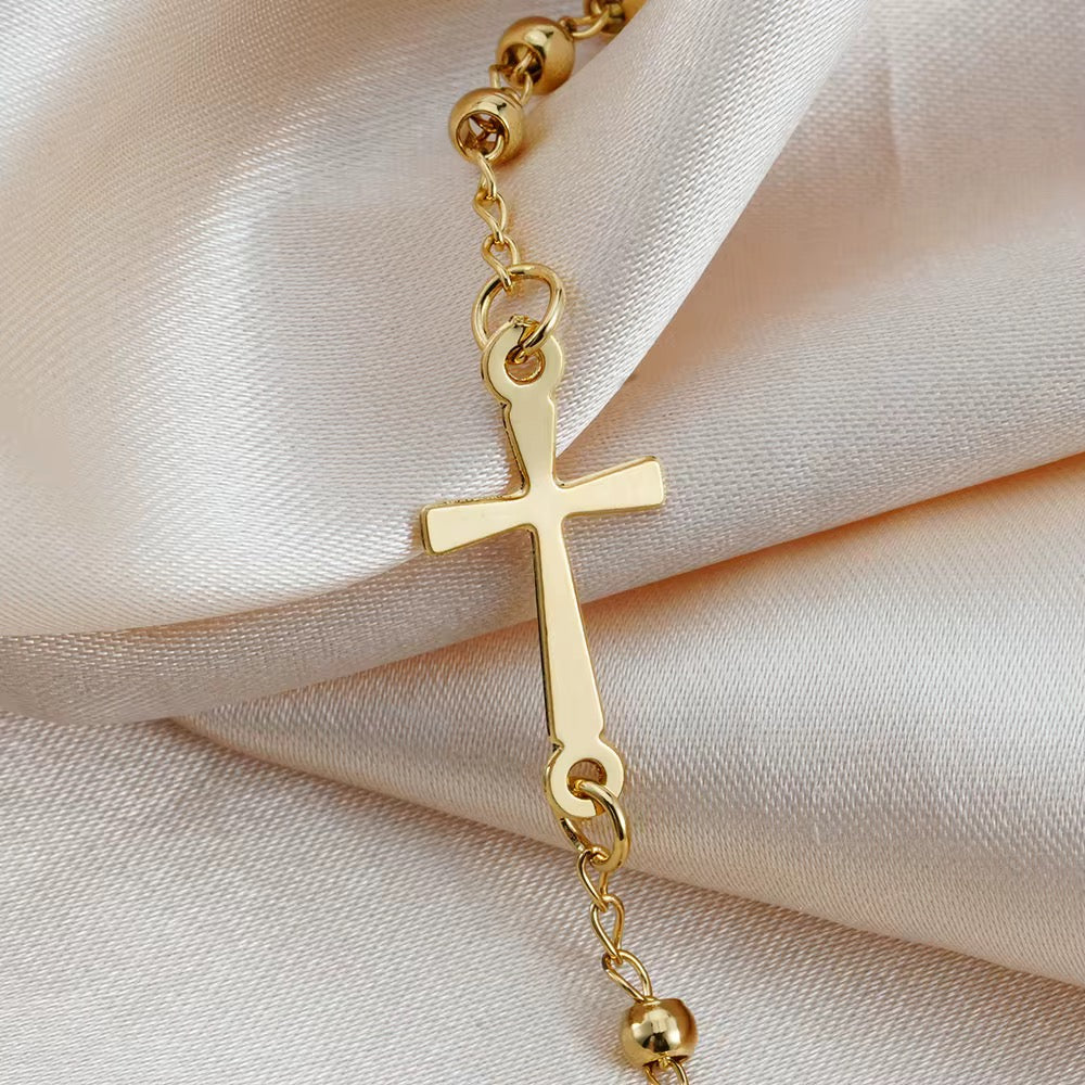 Rosary bracelet/ Anklet