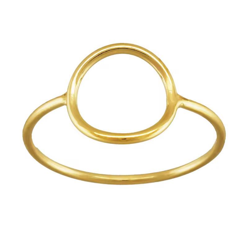 Orbit Open Circle Ring – Minimalist Elegance