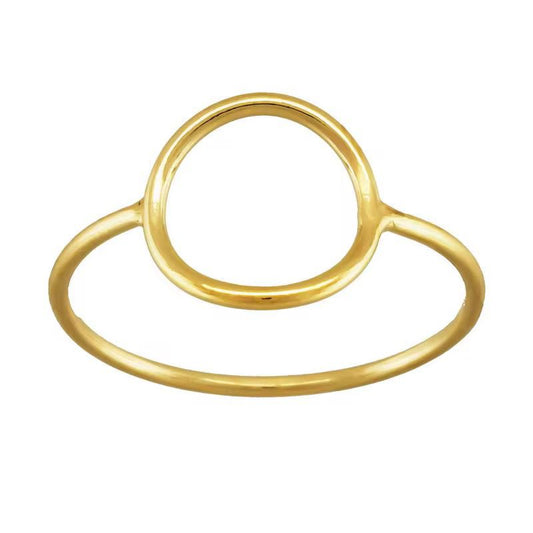 Orbit Open Circle Ring – Minimalist Elegance
