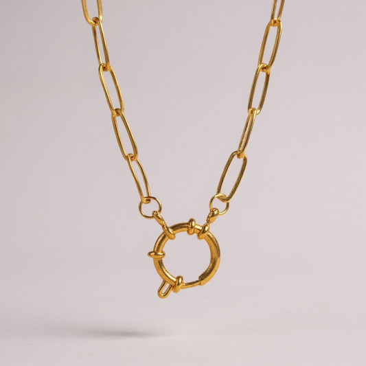 Clasp Charm Necklace