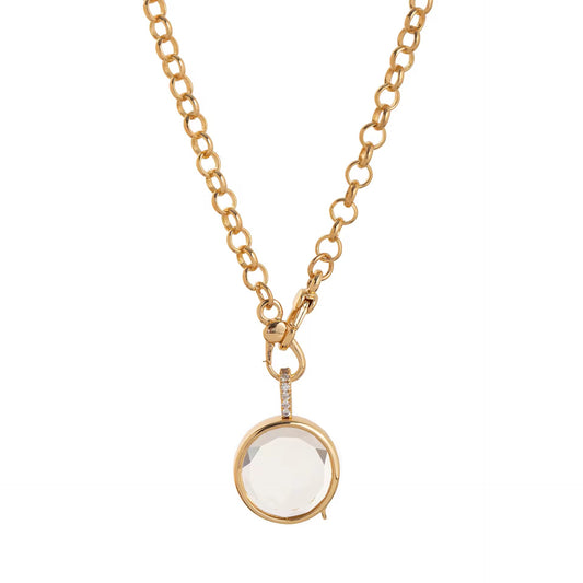 Circle Charm Locket