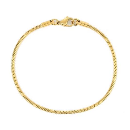 Sleek Snake Chain Bracelet