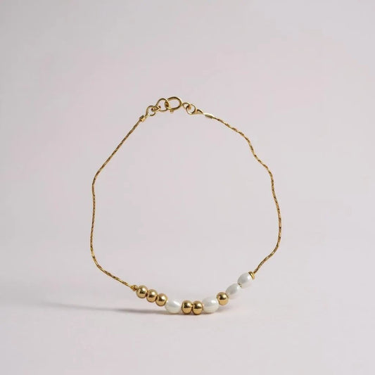 Gold-Filled Morse Code Bracelet – "ILY" (I Love You)