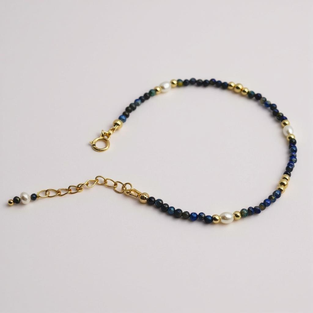 Lapis Lazuli Adjustable Bracelet