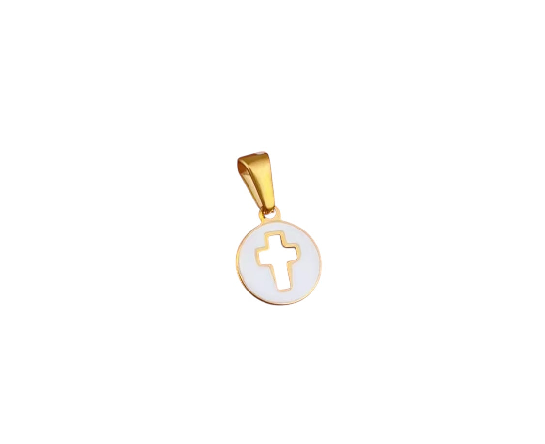 Enamel Hollow Cross