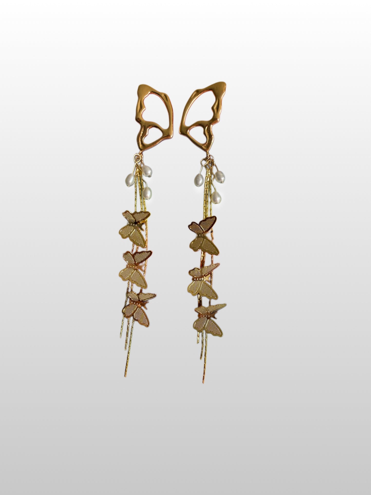 Butterfly Drop Earrings