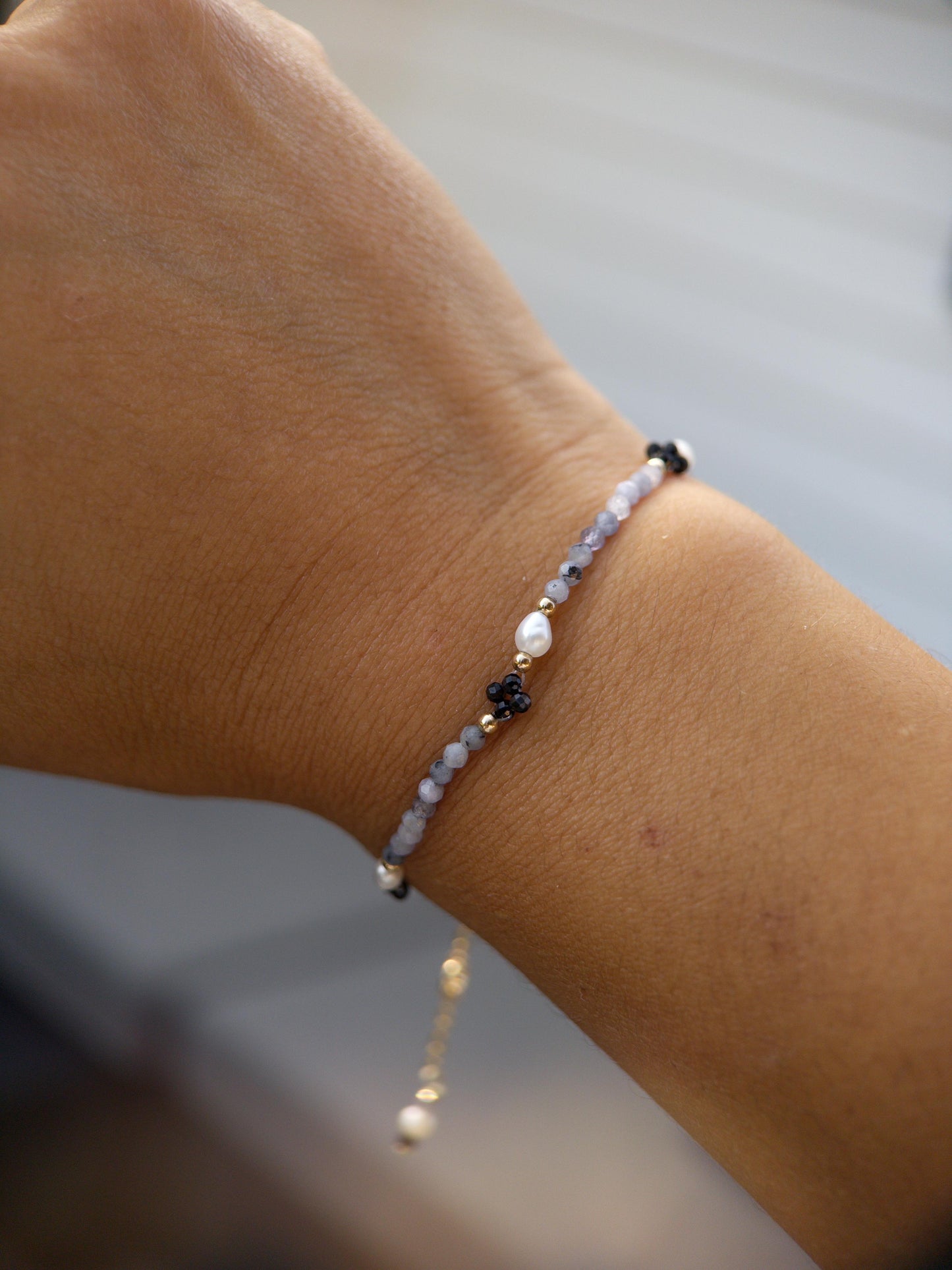 Tanzanite Adjustable Bracelet