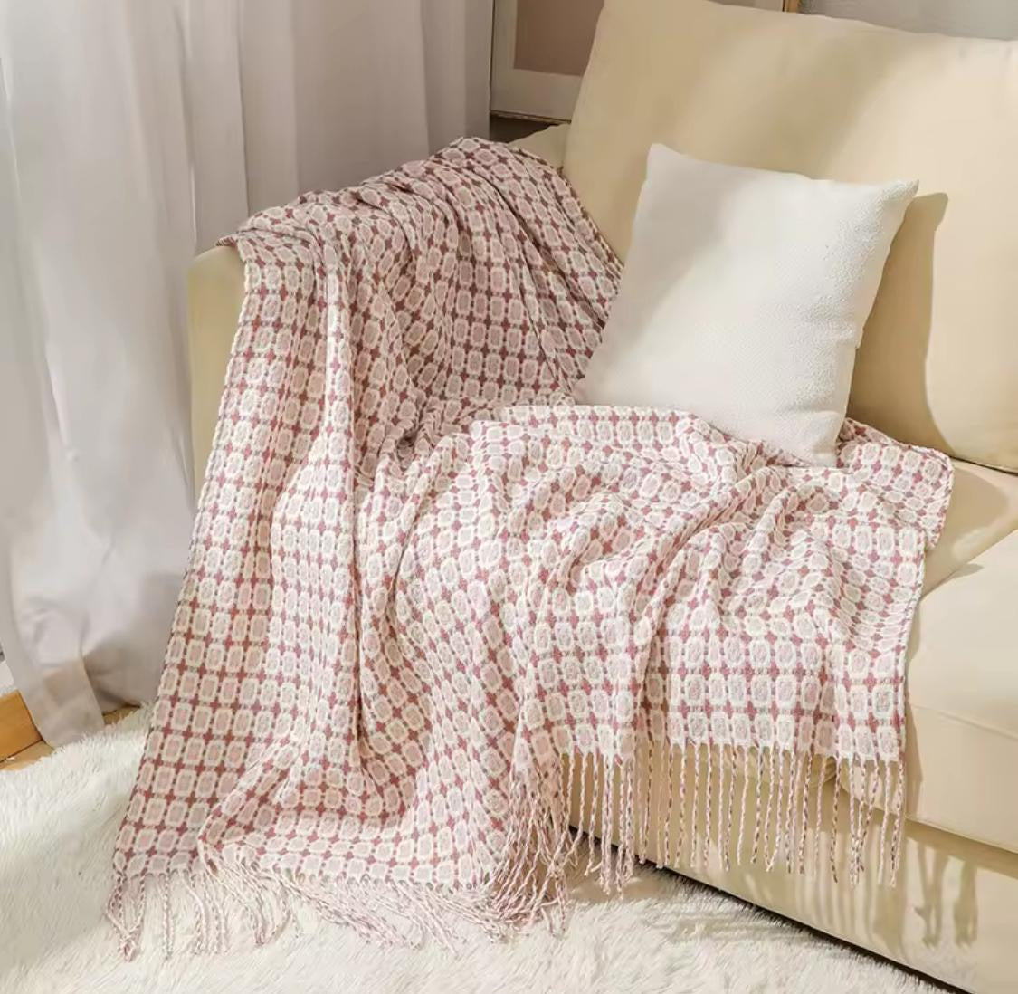Soft Decorative Blanket for Couch or Bed