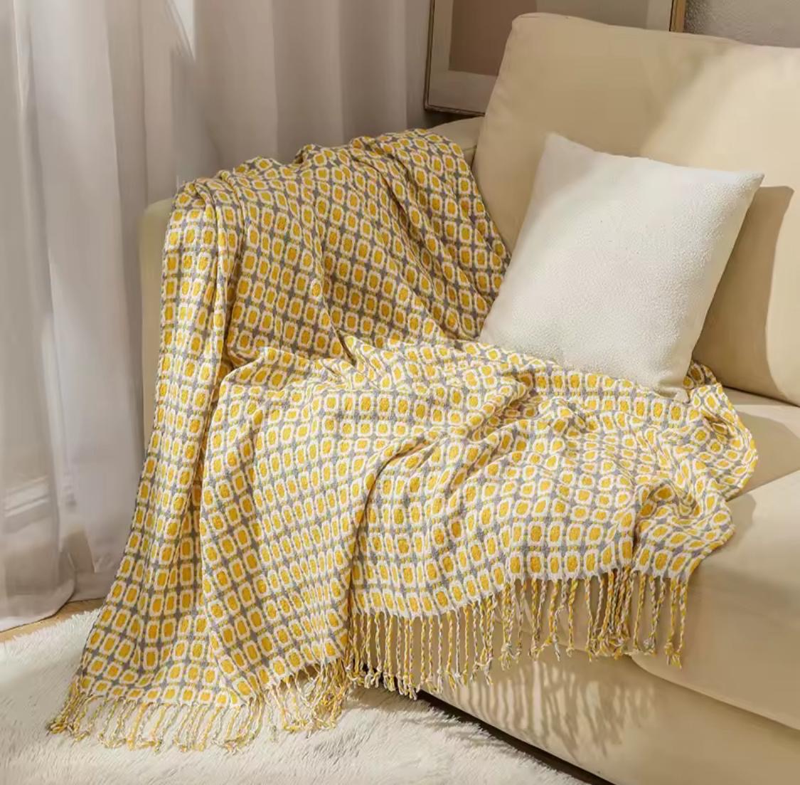 Soft Decorative Blanket for Couch or Bed